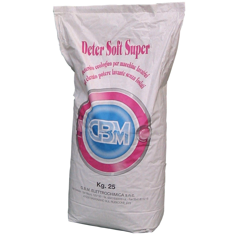 Detersivo enzimatico in polvere - Deter Soft Super- 10 / 25 kg