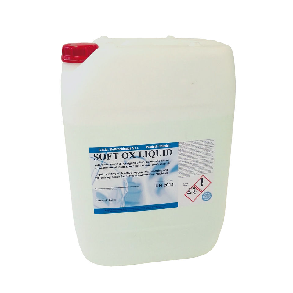 Smacchiatore iginizzante all'ossigeno - Soft Ox Liquid - 25 kg